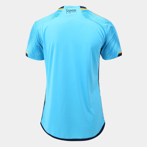 Camisa Cruzeiro III 23/24 s/n° Torcedor Adidas Feminina - Azul