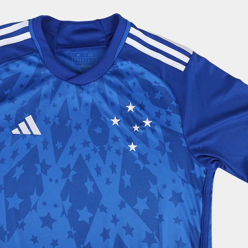 Camisa Cruzeiro I 24/25 s/n° Torcedor Adidas Masculina - Azul Royal