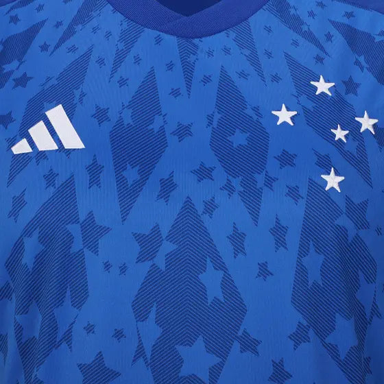 Camisa Cruzeiro I 24/25 s/n° Torcedor Adidas Masculina - Azul Royal